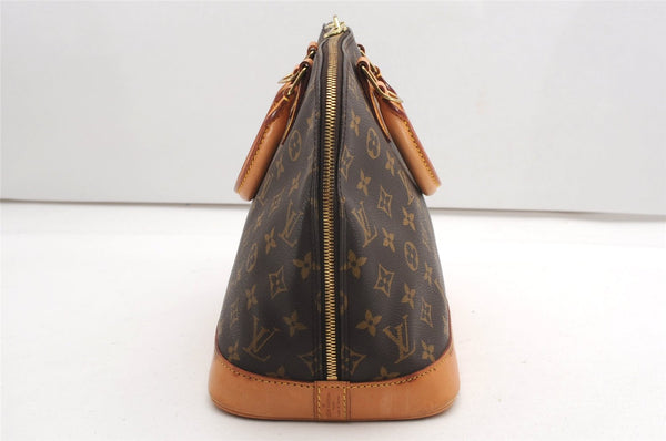 Authentic Louis Vuitton Monogram Alma Hand Bag Purse M51130 LV K4639
