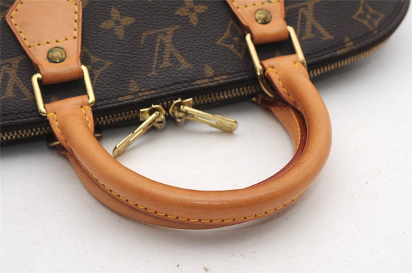 Authentic Louis Vuitton Monogram Alma Hand Bag Purse M51130 LV K4639