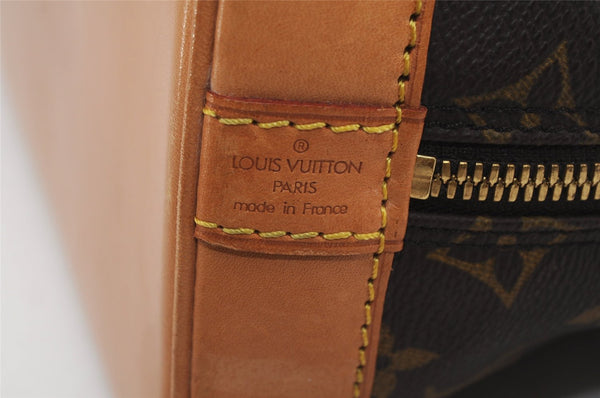 Authentic Louis Vuitton Monogram Alma Hand Bag Purse M51130 LV K4639