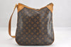 Auth Louis Vuitton Monogram Odeon MM Shoulder Cross Bag M56389 LV Junk K4640