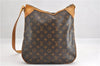 Auth Louis Vuitton Monogram Odeon MM Shoulder Cross Bag M56389 LV Junk K4640