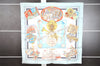 Authentic HERMES Carre 90 Scarf "NEW-ORIGINAL CREOLE JAZZ" Silk Blue Box K4642