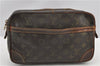 Authentic Louis Vuitton Monogram Compiegne 28 Clutch Hand Bag M51845 LV K4644