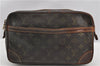 Authentic Louis Vuitton Monogram Compiegne 28 Clutch Hand Bag M51845 LV K4644
