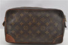 Authentic Louis Vuitton Monogram Compiegne 28 Clutch Hand Bag M51845 LV K4644