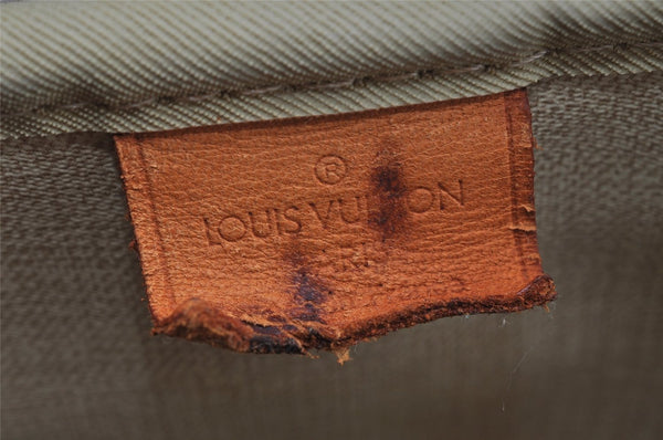 Authentic Louis Vuitton Monogram Deauville Hand Bag M47270 LV K4646