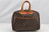 Authentic Louis Vuitton Monogram Deauville Hand Bag M47270 LV K4646