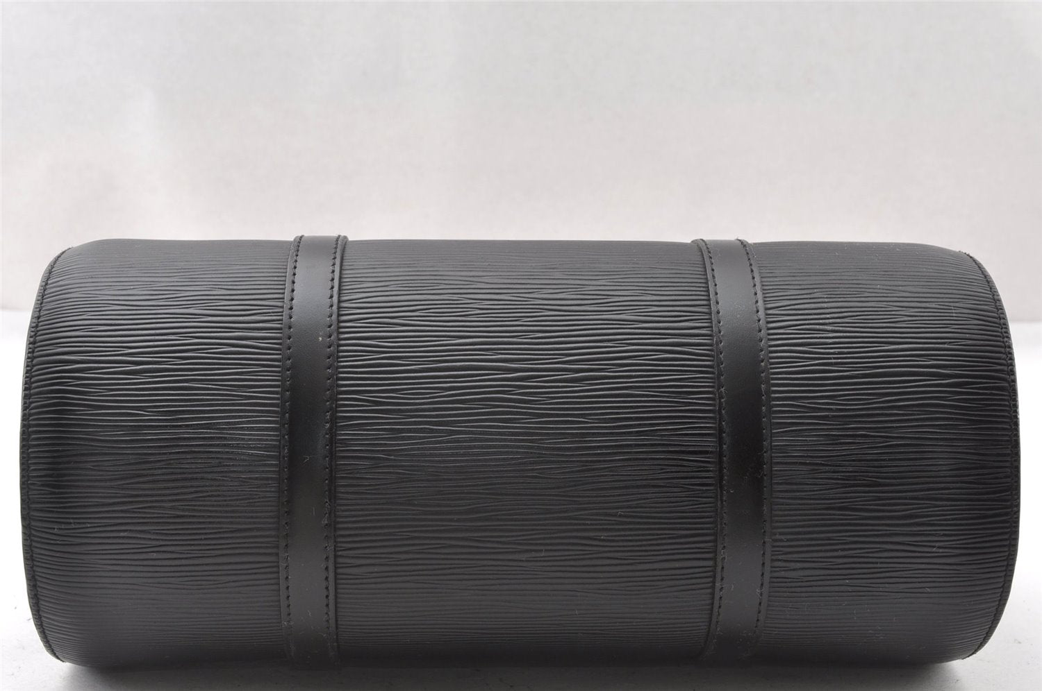 Authentic Louis Vuitton Epi Soufflot Hand Bag Black M52222 LV K4647