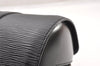 Authentic Louis Vuitton Epi Soufflot Hand Bag Black M52222 LV K4647