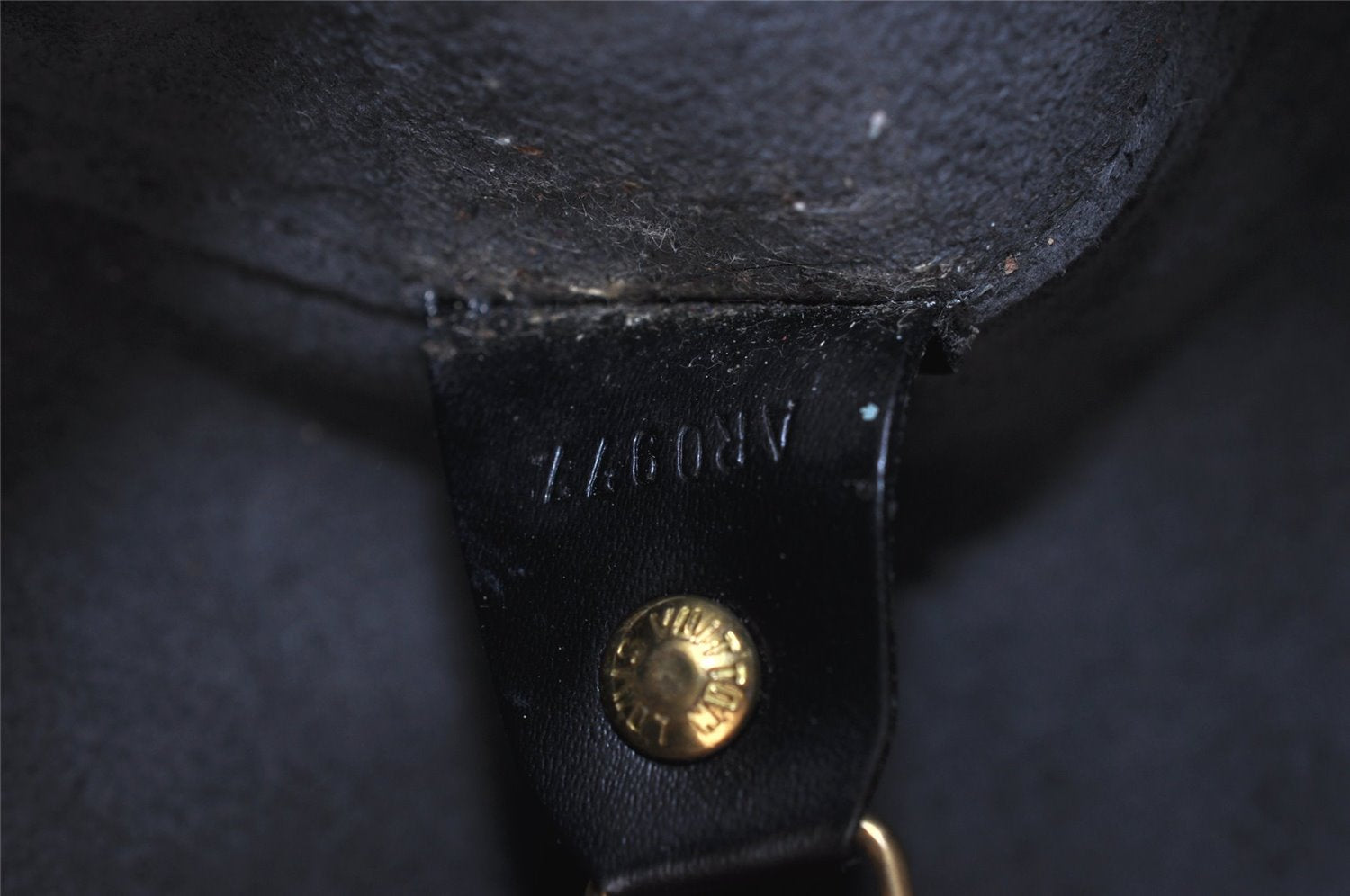 Authentic Louis Vuitton Epi Soufflot Hand Bag Black M52222 LV K4647