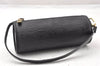 Authentic Louis Vuitton Epi Soufflot Hand Bag Black M52222 LV K4647
