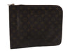 Authentic Louis Vuitton Monogram Poche Documents Document Case M53400 LV K4648