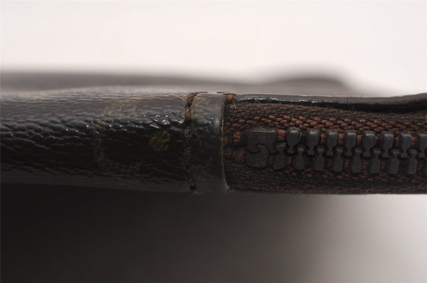 Authentic Louis Vuitton Monogram Poche Documents Document Case M53400 LV K4648