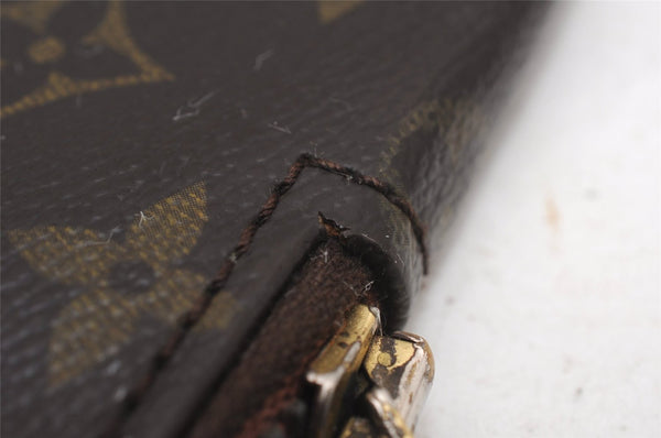 Authentic Louis Vuitton Monogram Poche Documents Document Case M53400 LV K4648