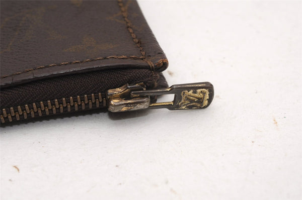 Authentic Louis Vuitton Monogram Poche Documents Document Case Old Model K4650