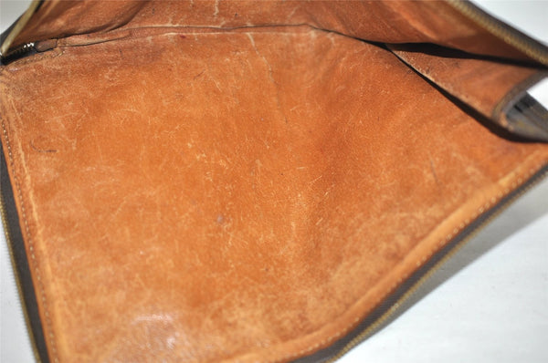 Authentic Louis Vuitton Monogram Poche Documents Document Case Old Model K4650