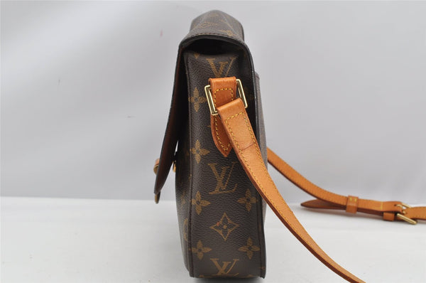 Authentic Louis Vuitton Monogram Saint Cloud GM M51242 Shoulder Cross Bag K4654