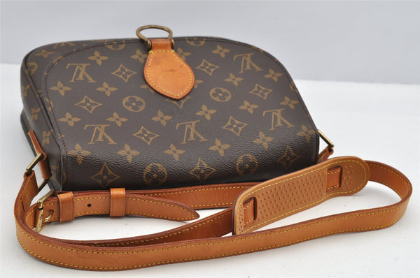 Authentic Louis Vuitton Monogram Saint Cloud GM M51242 Shoulder Cross Bag K4654