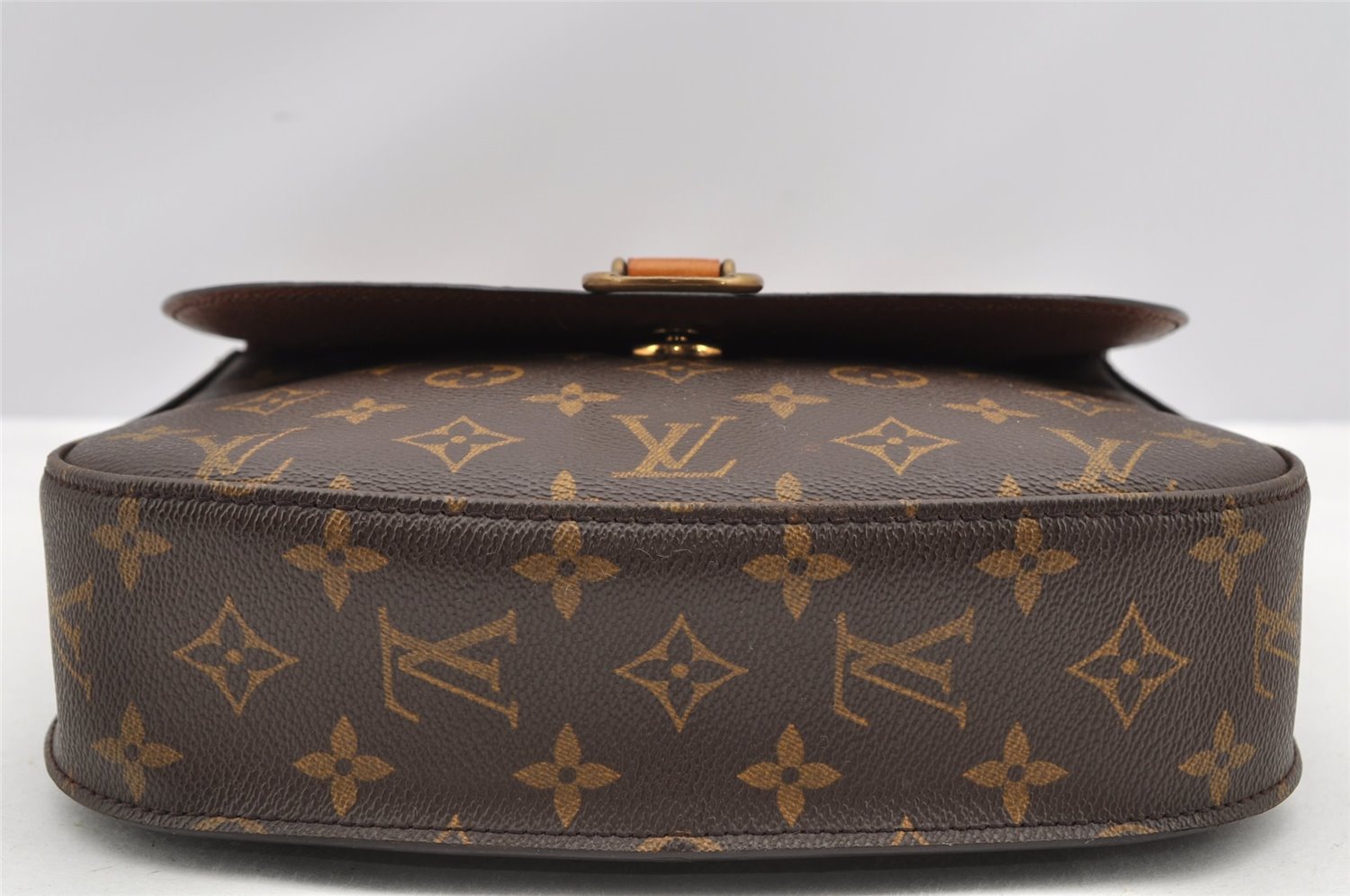 Authentic Louis Vuitton Monogram Saint Cloud GM M51242 Shoulder Cross Bag K4654