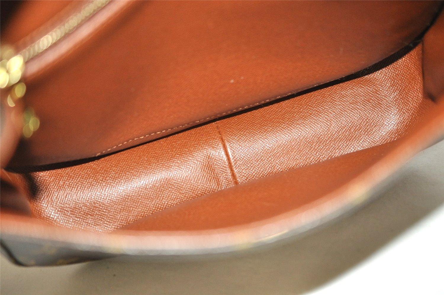 Authentic Louis Vuitton Monogram Saint Cloud GM M51242 Shoulder Cross Bag K4654