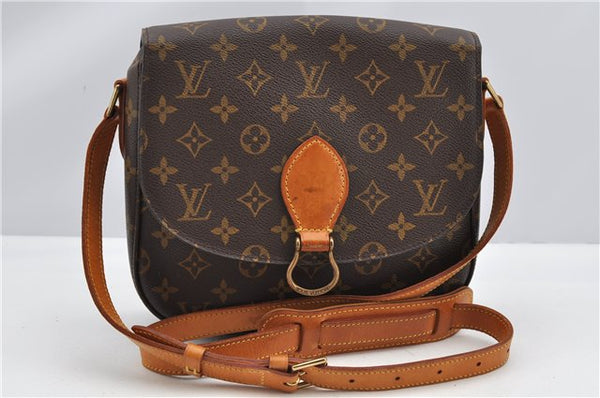 Authentic Louis Vuitton Monogram Saint Cloud GM M51242 Shoulder Cross Bag K4654