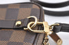 Authentic Louis Vuitton Damier Etui Okapi PM Camera Case Pouch N61738 LV K4656
