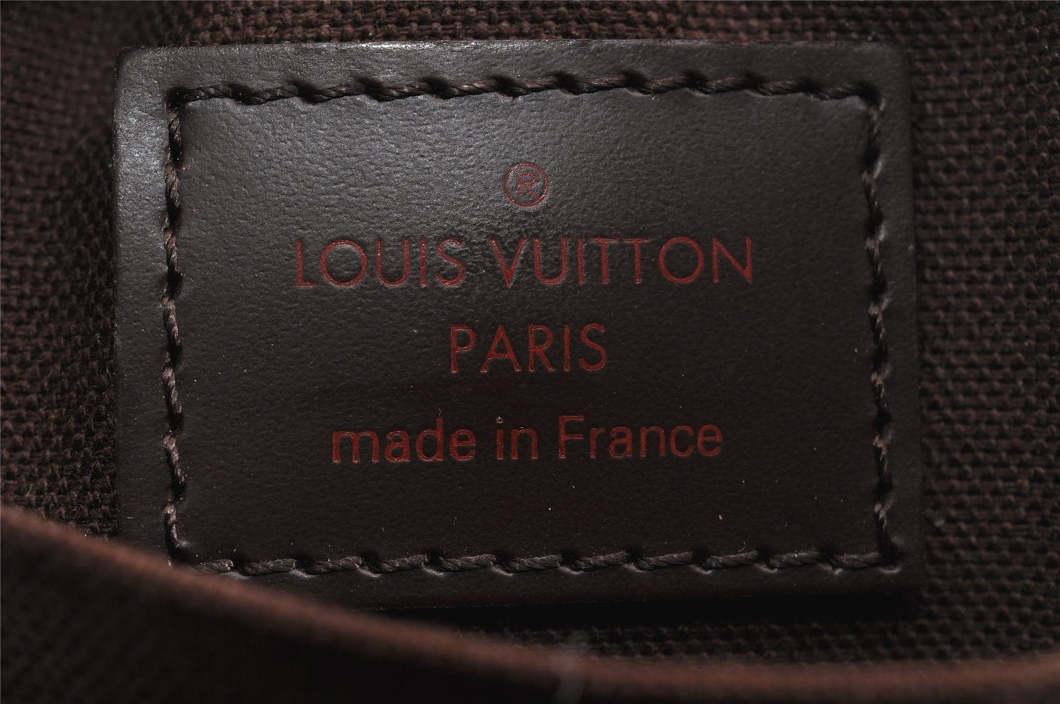 Authentic Louis Vuitton Damier Etui Okapi PM Camera Case Pouch N61738 LV K4656