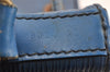 Authentic Louis Vuitton Epi Petit Noe Shoulder Drawstring Bag M44105 Blue K4659