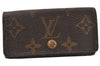 Authentic Louis Vuitton Monogram Multicles 4 Four Hooks Key Case M62631 LV K4660