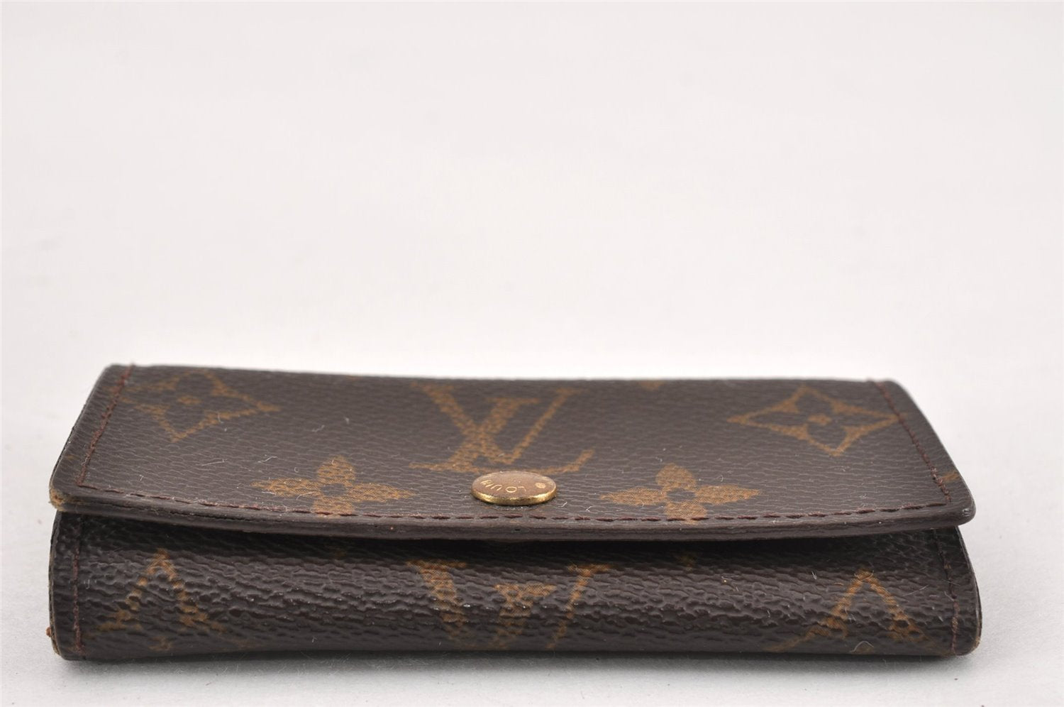 Authentic Louis Vuitton Monogram Multicles 4 Four Hooks Key Case M62631 LV K4660