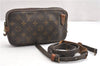 Auth Louis Vuitton Monogram Marly Bandouliere Shoulder Bag M51828 Junk K4661