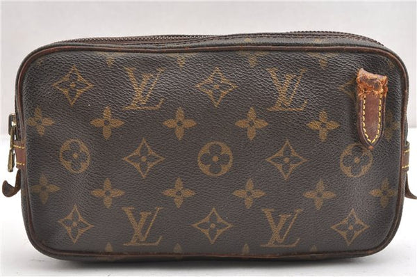 Auth Louis Vuitton Monogram Marly Bandouliere Shoulder Bag M51828 Junk K4661