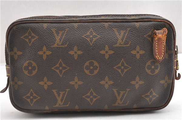 Auth Louis Vuitton Monogram Marly Bandouliere Shoulder Bag M51828 Junk K4661
