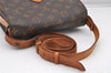 Authentic Louis Vuitton Monogram Cartouchiere MM M51253 Shoulder Cross Bag K4662