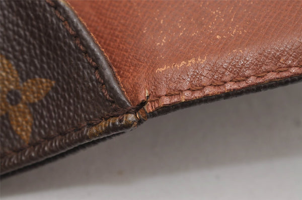 Authentic Louis Vuitton Monogram Cartouchiere MM M51253 Shoulder Cross Bag K4662