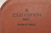 Authentic Louis Vuitton Monogram Cartouchiere MM M51253 Shoulder Cross Bag K4662