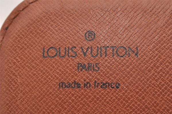 Authentic Louis Vuitton Monogram Cartouchiere MM M51253 Shoulder Cross Bag K4662
