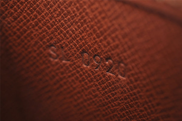 Authentic Louis Vuitton Monogram Cartouchiere MM M51253 Shoulder Cross Bag K4662