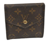 Authentic Louis Vuitton Monogram Porte Monnaie Billets Wallet M61660 LV K4664