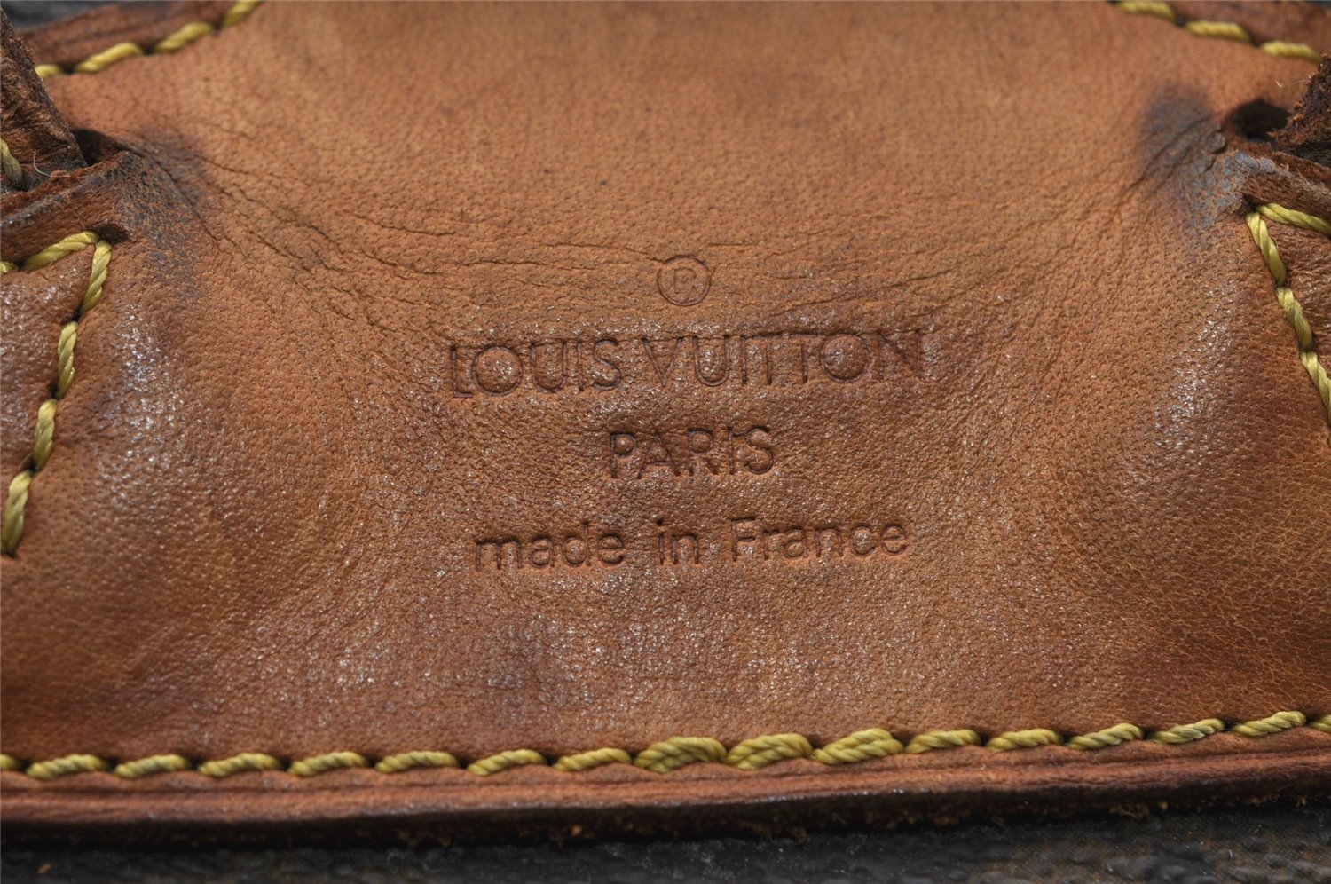 Authentic Louis Vuitton Monogram Montsouris MM Backpack M51136 LV K4665