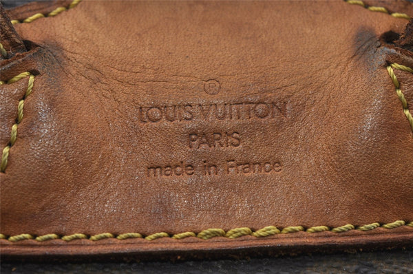 Authentic Louis Vuitton Monogram Montsouris MM Backpack M51136 LV K4665