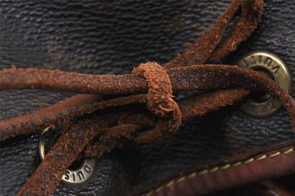 Authentic Louis Vuitton Monogram Montsouris MM Backpack M51136 LV K4665