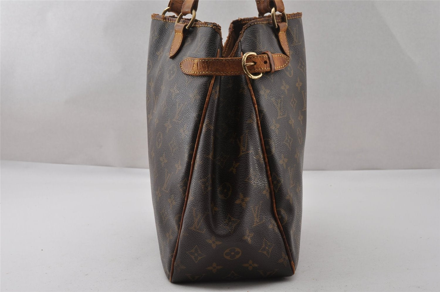 Authentic Louis Vuitton Monogram Batignolles Vertical Tote Bag M51153 LV K4666