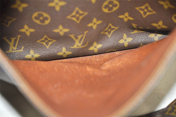 Authentic Louis Vuitton Monogram Marceau Shoulder Cross Body Bag Old Model K4668