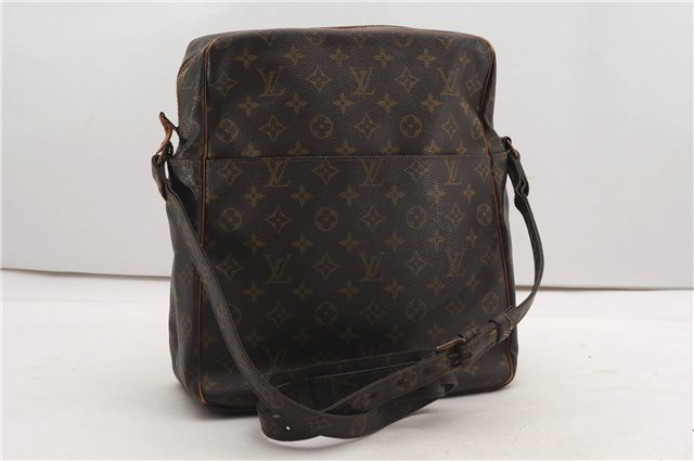 Authentic Louis Vuitton Monogram Marceau Shoulder Cross Body Bag Old Model K4668