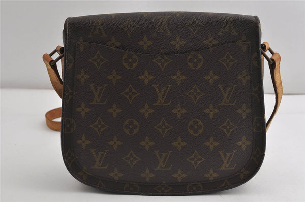 Auth Louis Vuitton Monogram Saint Cloud GM Shoulder Cross Bag Old Model LV K4671