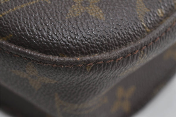 Auth Louis Vuitton Monogram Saint Cloud GM Shoulder Cross Bag Old Model LV K4671