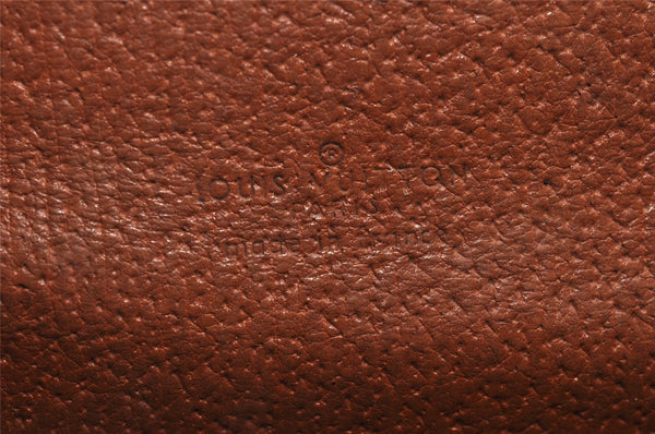 Auth Louis Vuitton Monogram Saint Cloud GM Shoulder Cross Bag Old Model LV K4671