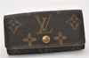 Authentic Louis Vuitton Monogram Multicles 4 Four Hooks Key Case M62631 LV K4672