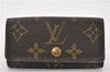 Authentic Louis Vuitton Monogram Multicles 4 Four Hooks Key Case M62631 LV K4672